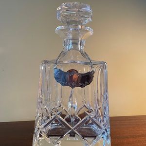 Vintage Gorham crystal bourbon decanter